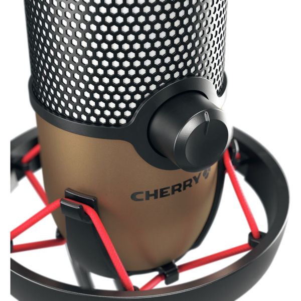 Cherry Streaming UM 9.0 PRO RGB Microphone black/copper
