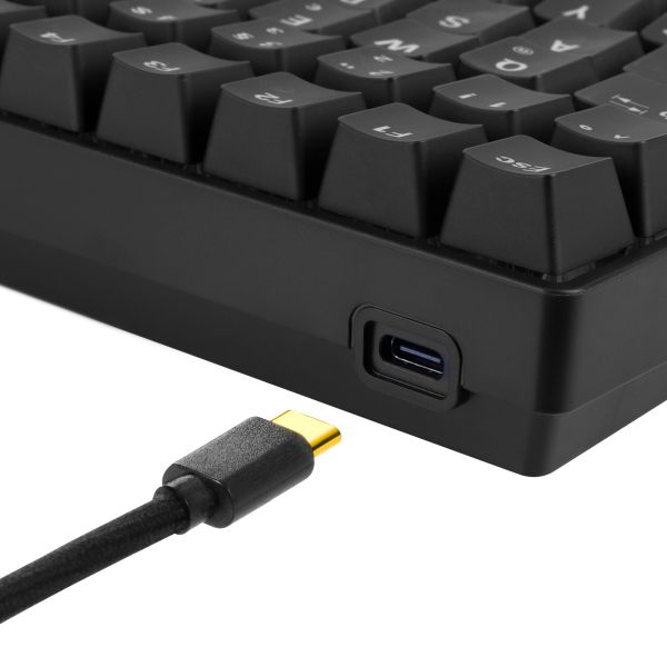 Sharkoon SKILLER SGK50 S3 schwarz, DE-Layout Gateron Yellow