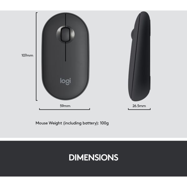 Logitech MK470 Slim Combo graphit, DE-Layout Scissor-Switch